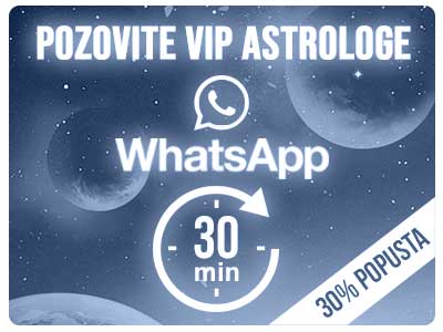 Pitaj astrologa/tarot tumača-30min razgovora putem Whatsapp-a